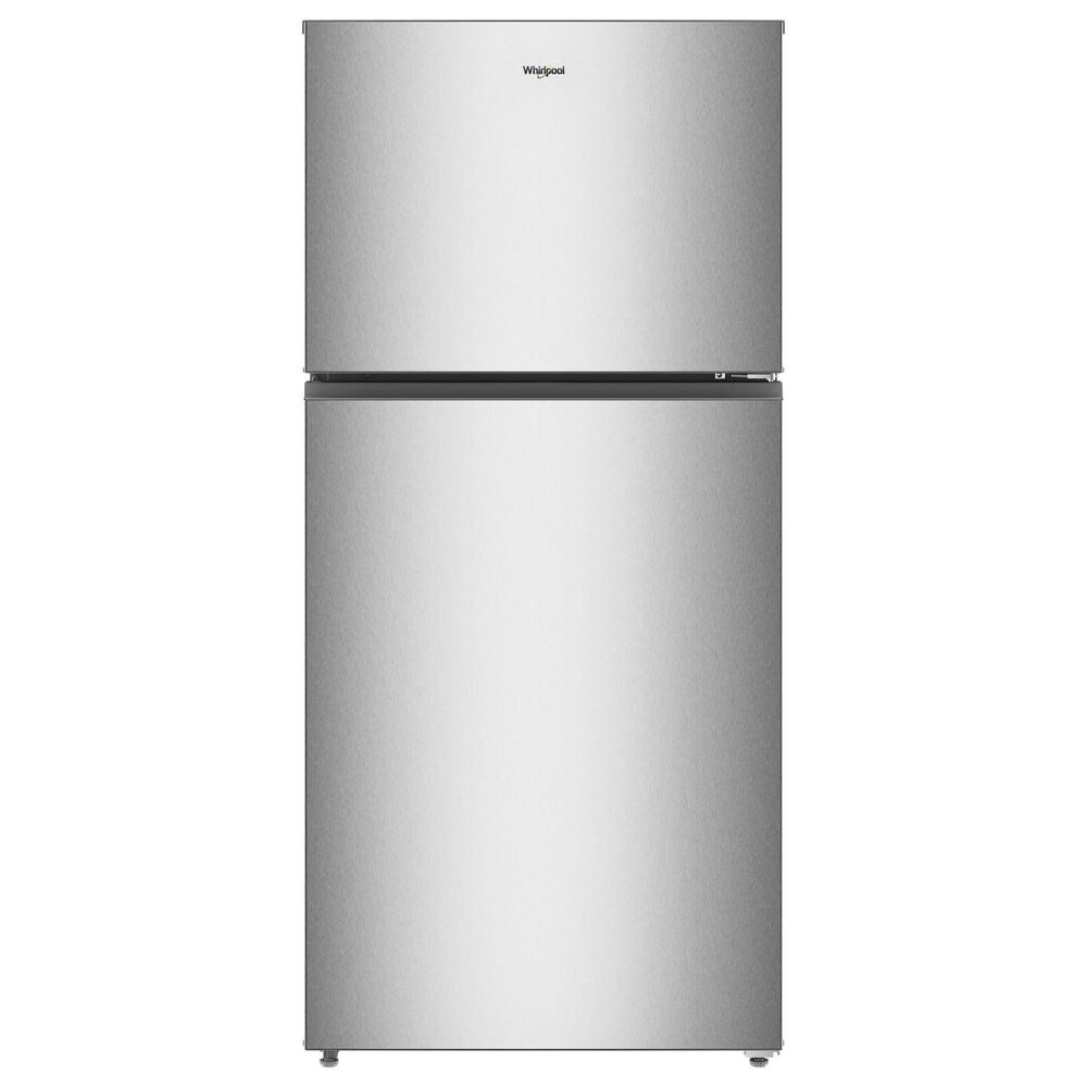 Whirlpool 19 Cu. Ft. Top Freezer Refrigerator in Fingerprint-Resistant Stainless Steel, , large