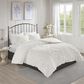 Hampton Park Viola 3-Piece Full/Queen Comforter Set in White, , large