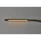 Adesso Sonic LED Arc Floor Lamp in Brushed Steel, , large