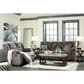 Ashley Tulen Manual Reclining Sofa in Gray, , large