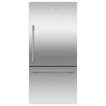 Fisher & Paykel Series 7 17.1 Cu. Ft. Right-Hinge Bottom-Freezer Refrigerator with Ice in Stainless Steel, , large