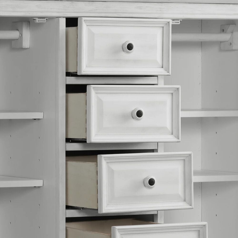 Oxford Baby London Lane 6-Drawer Chifferobe in Vintage White, , large