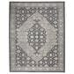Nourison Starry Nights STN11 5" x 7" Grey and Navy Area Rug, , large