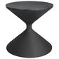 Uttermost Time"s Up Side Table in Matte Black, , large