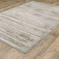Oriental Weavers Mallory MAL07 Beige and Blue 3"3" x 5" Area Rug, , large