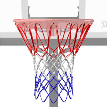 Spalding Red, White, Blue Basketball Net, , large