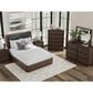 Millenium Dilenno 2 Ball Bearing Smooth Gliding Drawer Nightstand in Dark Brown, , large