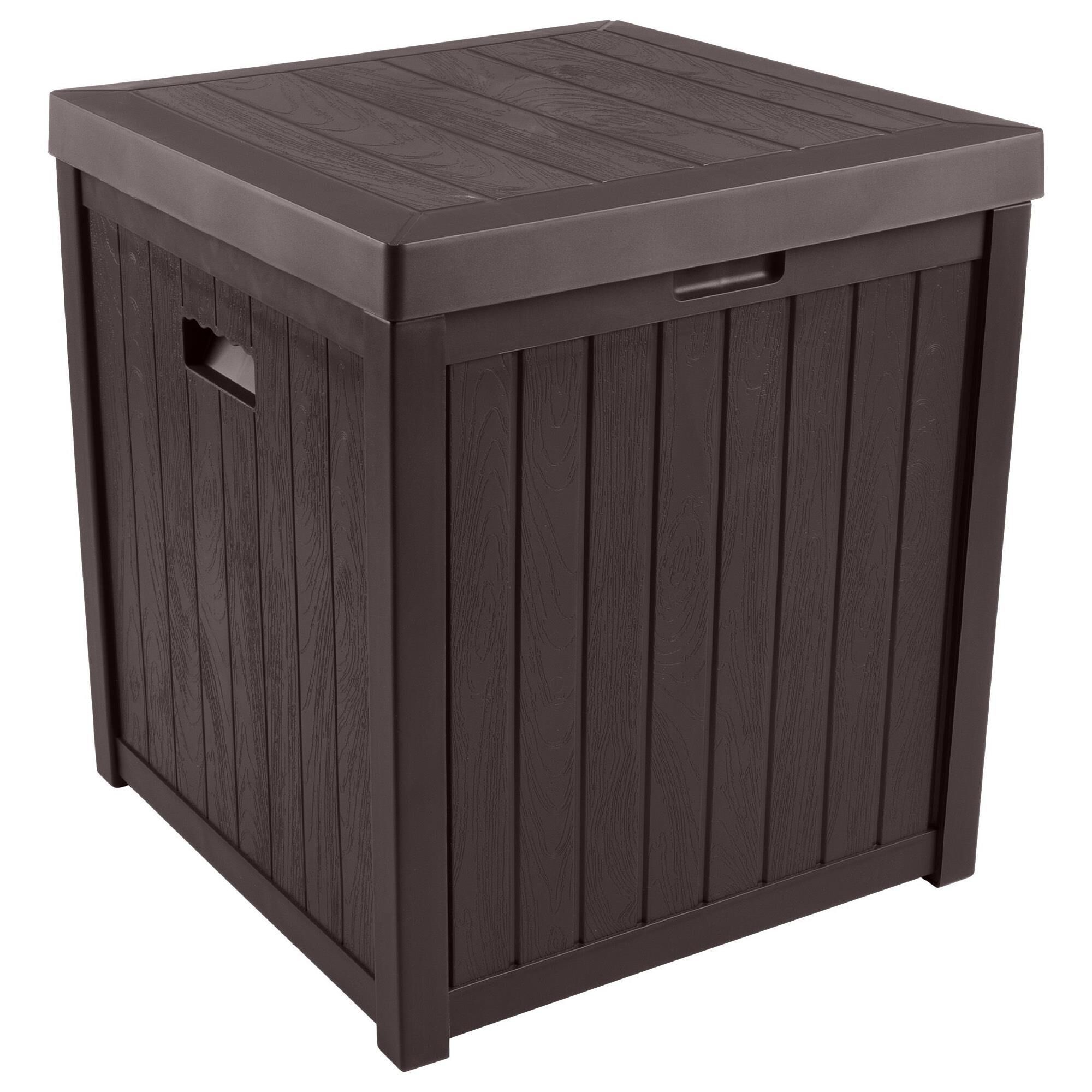 Timberlake 50 Gallon Patio Storage Box in Brown NFM