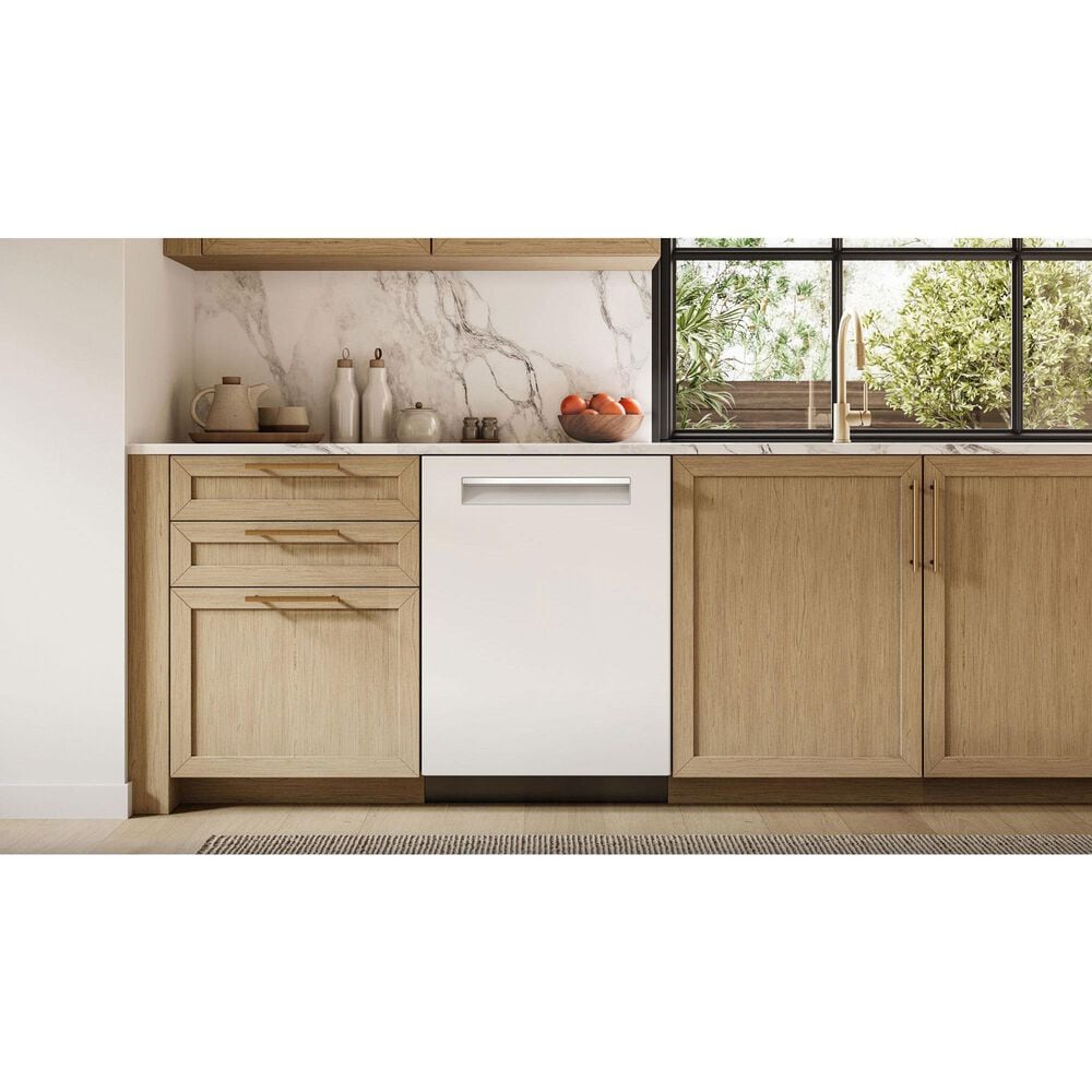 Bosch 500 Series 24&quot; Built-In Pocket Handle Dishwasher with 8 Wash Cycles in White, , large