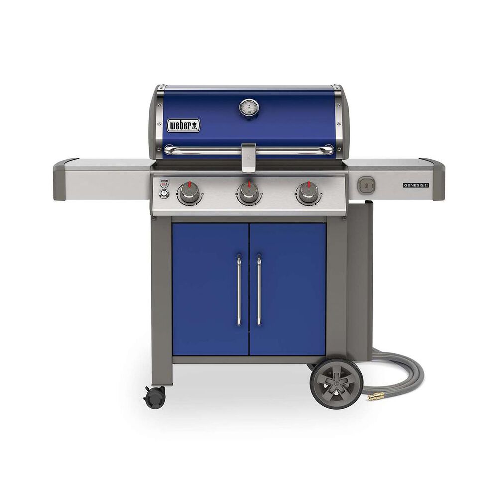 Weber Genesis II SE-315NG in Deep Ocean Blue, , large