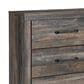 Ashley Drystan 4 Piece Twin Storage Bed Set in Rustic Brown, , large