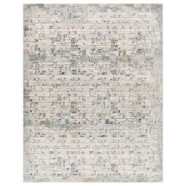 Surya Dresden Taupe, Off-White, Light Gray, Deep Teal, Dusty Sage, Ink Blue and Mustard 6"7" x 9"6" Area Rug, , large