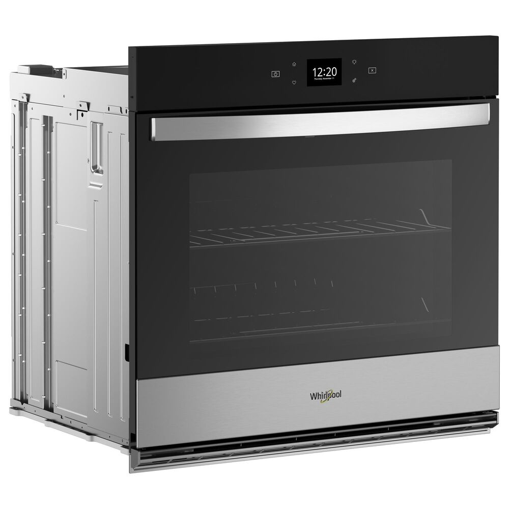 Whirlpool 27&quot; Smart Built-In Single Electric Wall Oven with Air Fry in Fingerprint Resistant Stainless Steel, , large