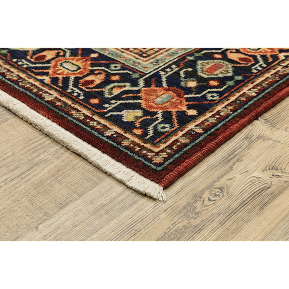 Oriental Weavers Lilihan Medallion 5503M 7&#39;10&quot; x 10&#39;10&quot; Red Area Rug, , large