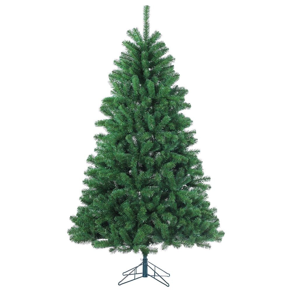 The Gerson Company 7" Un-Lit Artificial Montana Pine in Green, , large