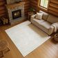Dalyn Rug Company Soft Essentials Solid Ivory 5" x 7"6" Indoor/Outdoor Area Rug, , large
