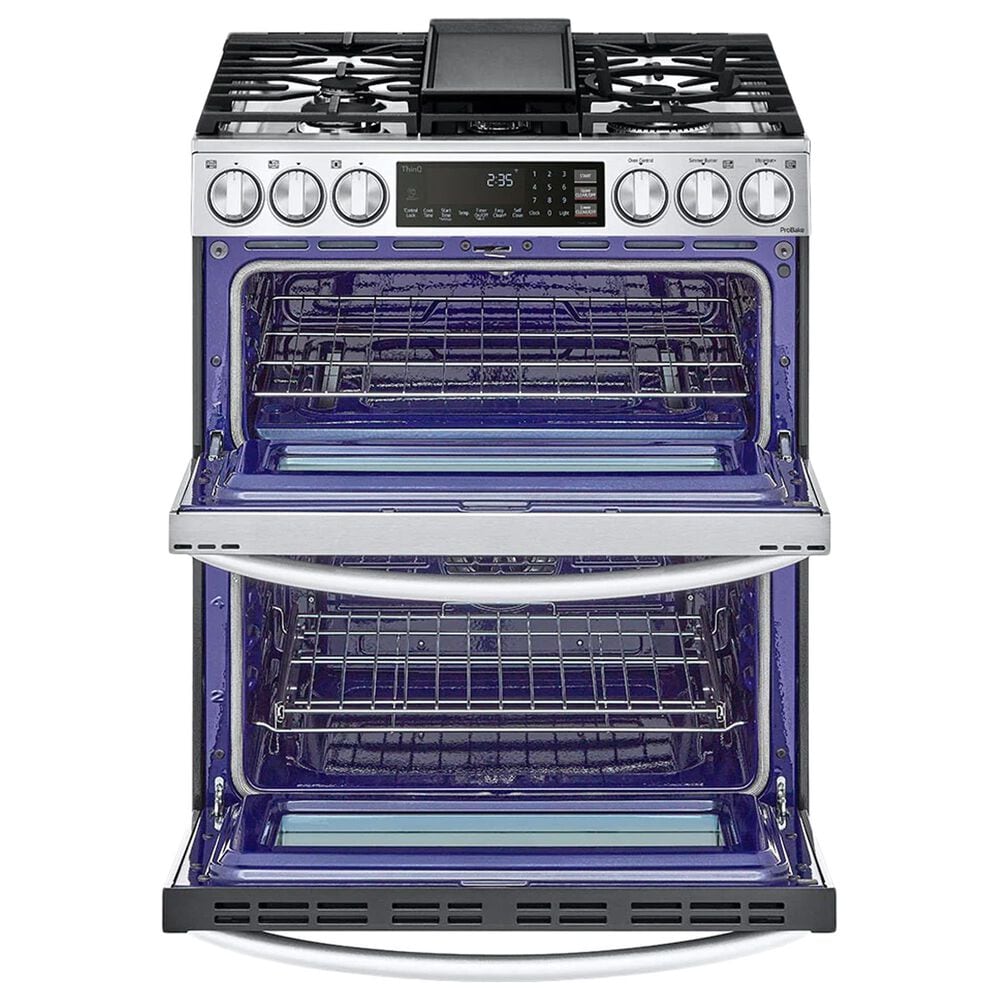 LG Gas Double Oven Slide-In Range, , large
