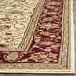 Safavieh Lyndhurst 2"3" x 10" Ivory and Red Runner, , large
