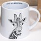 Pavilion Stand Tall 17 Oz Mug in Gray and White, , large