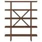 Ashley Lyncott 2-Piece Desk and Bookcase Set in Brown, , large