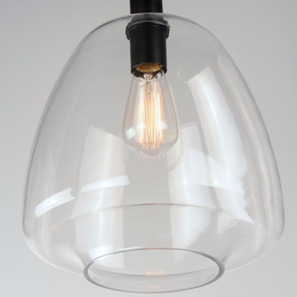 Maxim Lighting Babylon 1-Light Pendant in Matte Black, , large