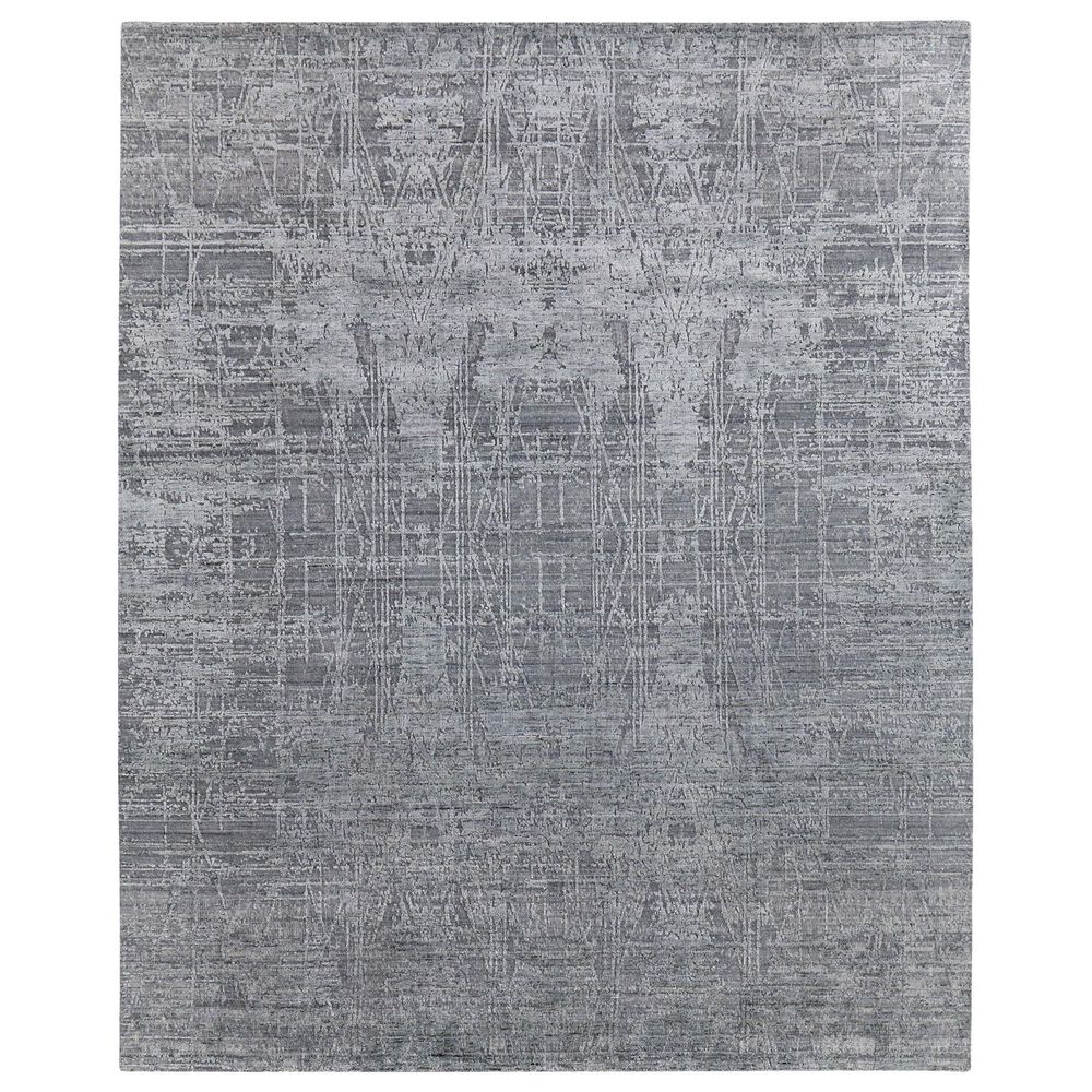 Feizy Eastfield 69A5F 3" x 5" Blue and Silver Area Rug, , large