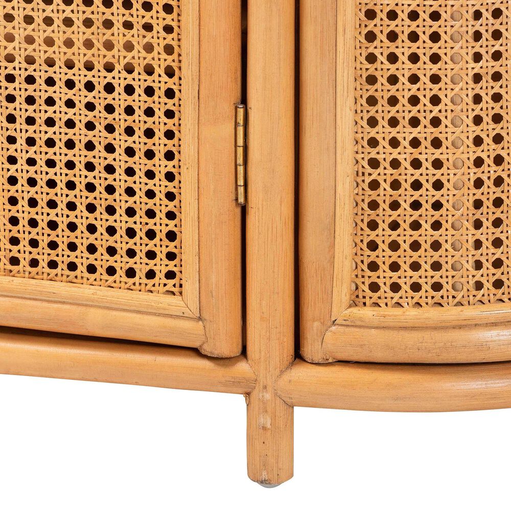 Baxton Studio McKenna 2-Drawer Sideboard in Light Honey, , large