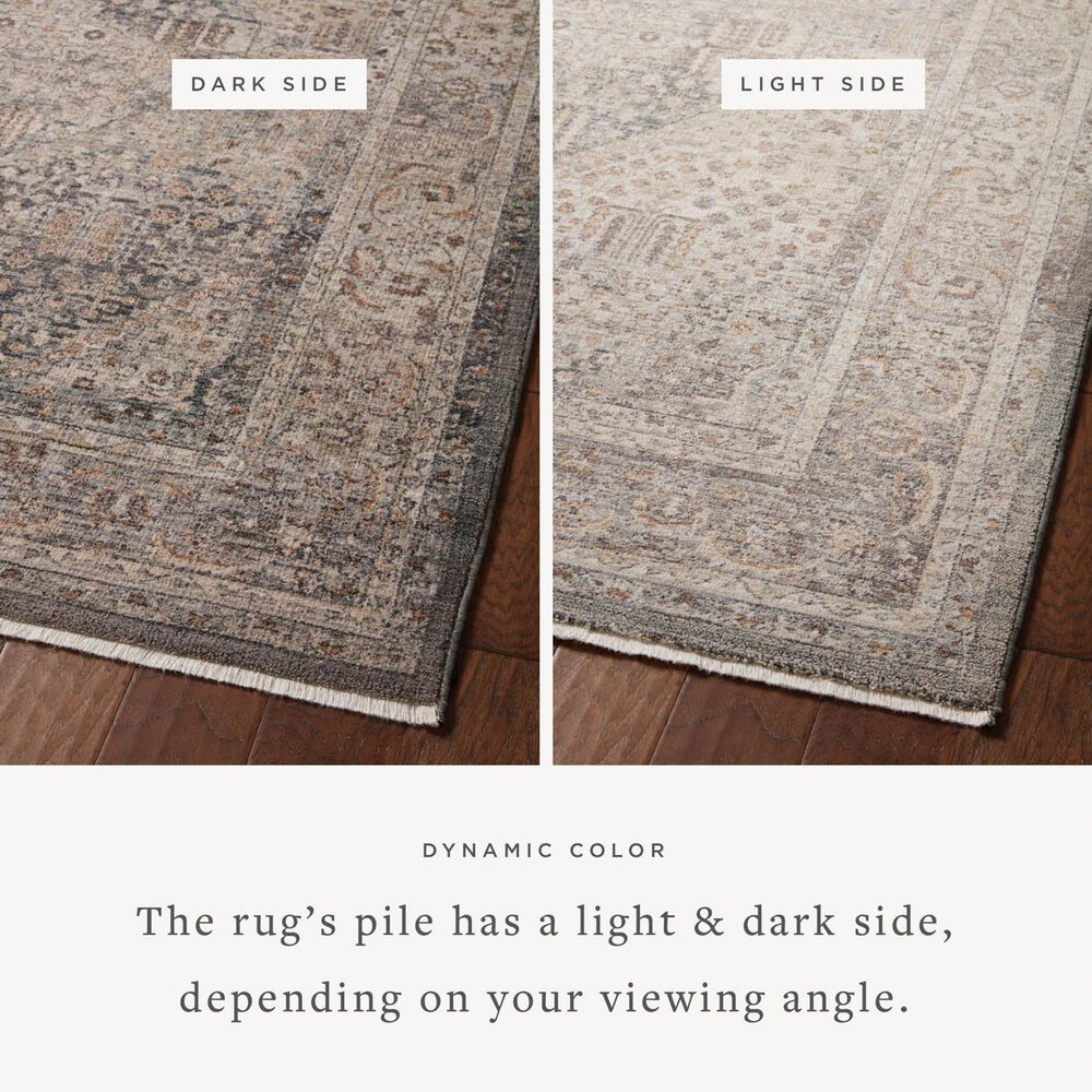 Loloi Lyra 2&#39;3&quot; x 3&#39;10&quot; Denim and Pebble Area Rug, , large