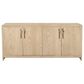 Bassett Mirror Company Trifecta 4-Door Server in Beige, , large