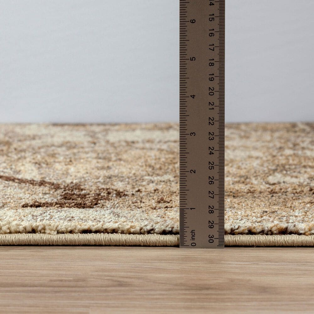 Dalyn Rug Company Antigua AN10 Mocha 9'5" x 13'2" Area Rug, , large