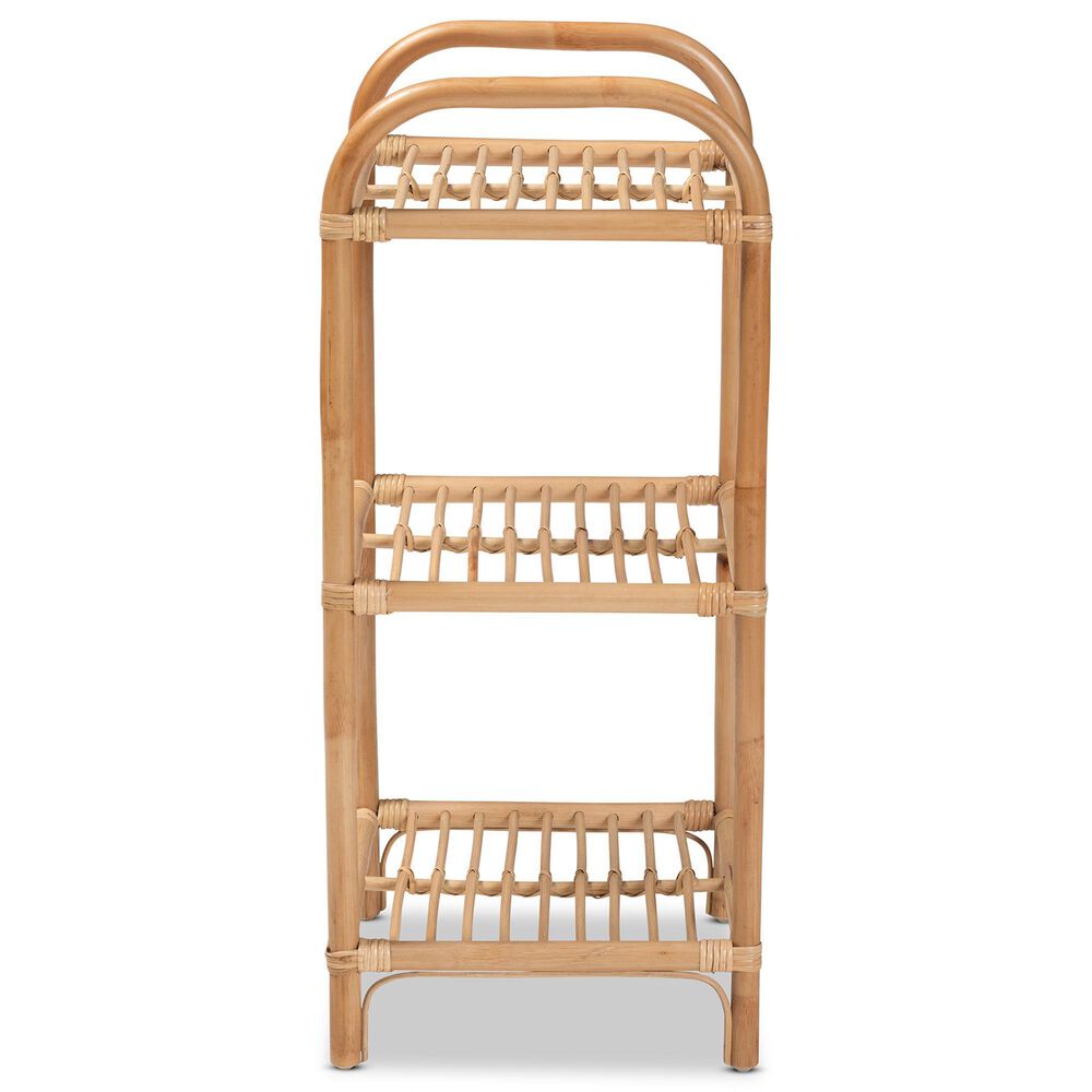 Baxton Studio Barras 3-Tier Display Shelf in Natural Brown, , large
