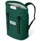YETI Hopper M12 Backpack Soft Cooler in Black Forest Green, , large