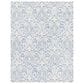 Safavieh Micro-Loop MLP532M 8" x 10" Blue and Ivory Area Rug, , large