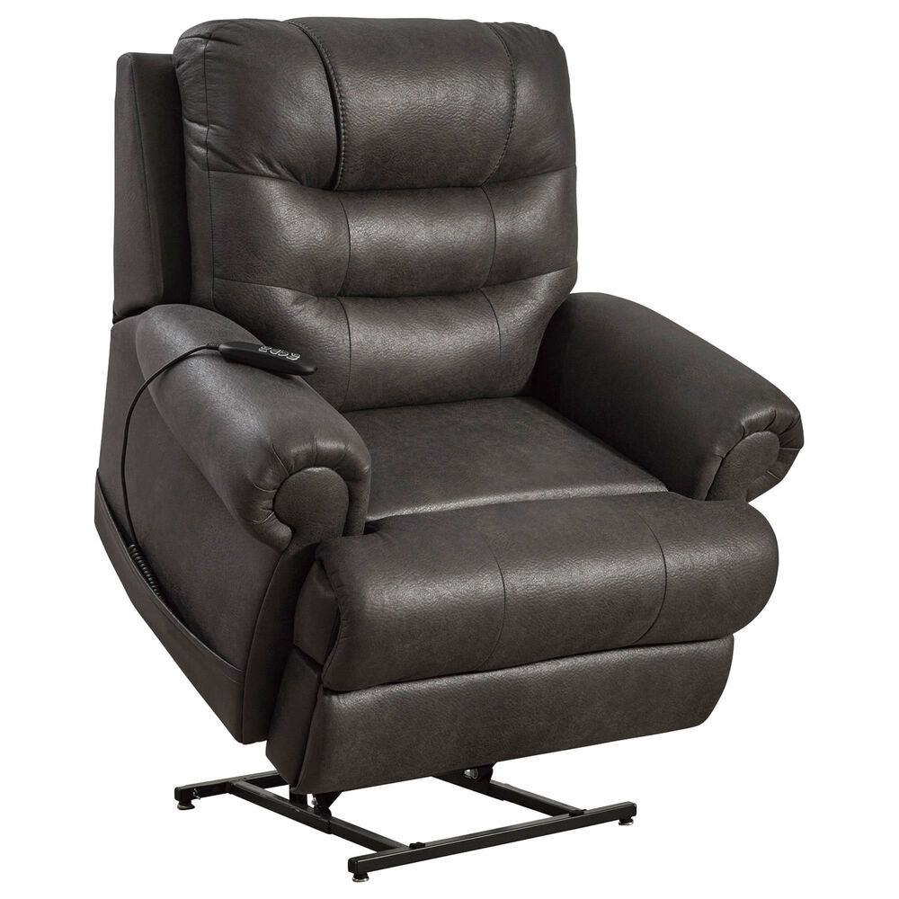Ashley Revived and Restored Power Lift Recliner in Granite, , large