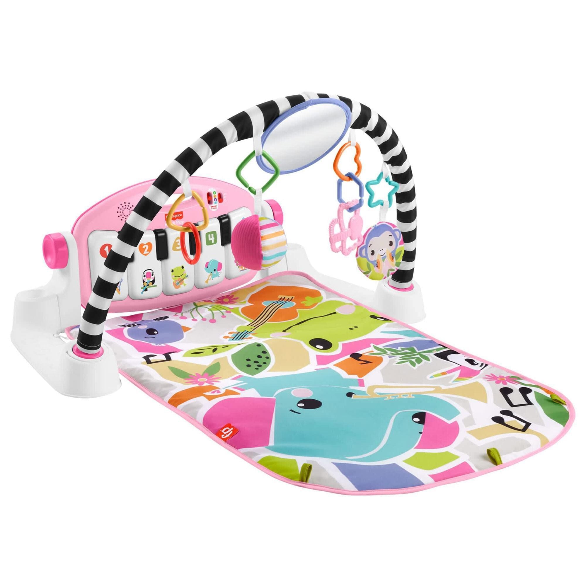 Baby kicking piano toy discount