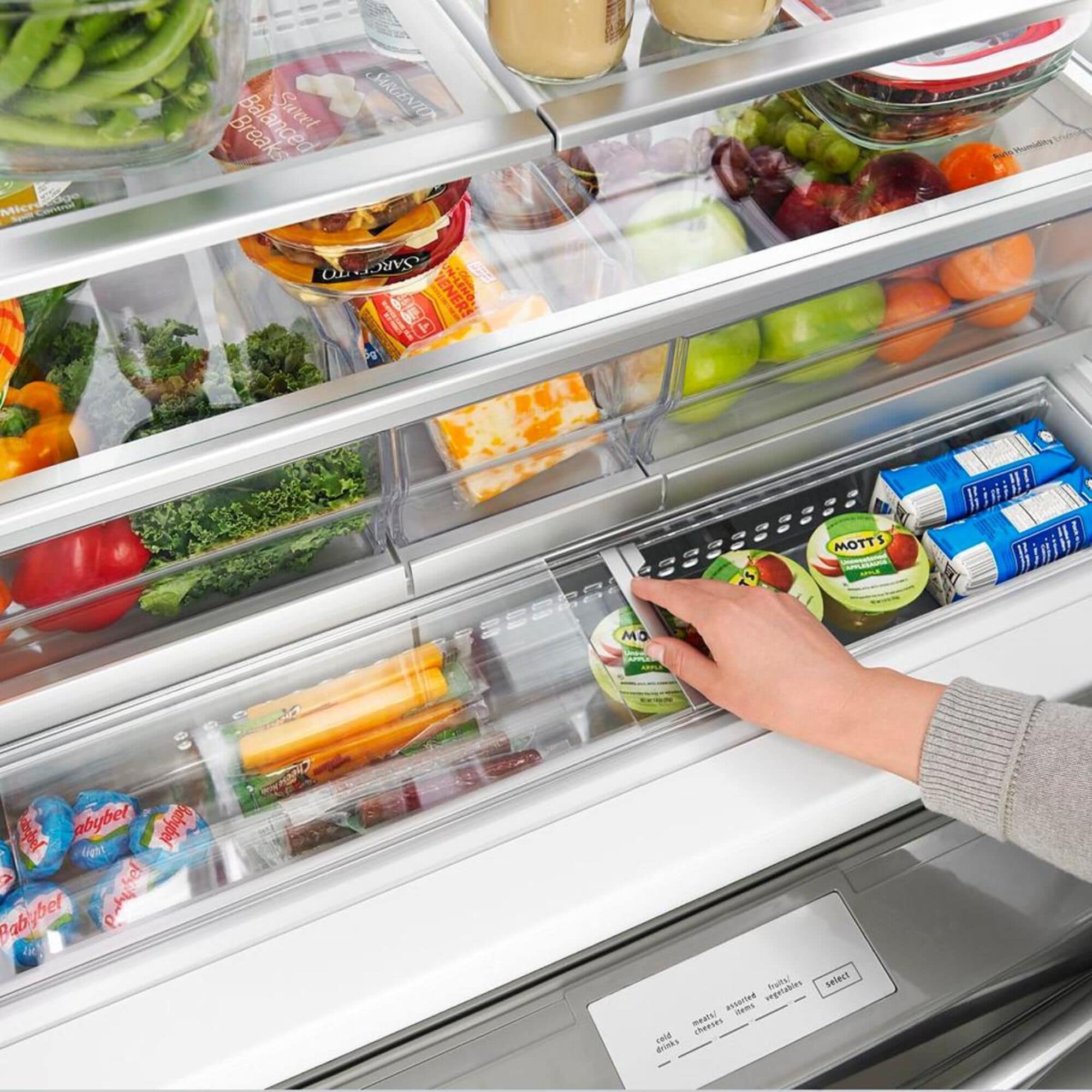 whirlpool fridge drawer