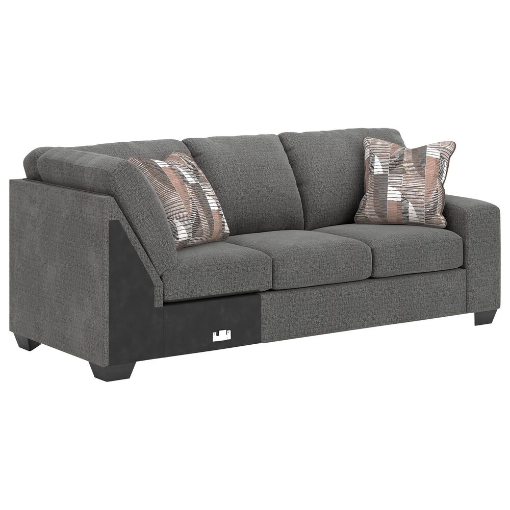 ASHLEY Seyler Lane 3-Piece Left Facing Sectional with Right-Arm Chaise in Greystone, , large