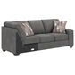 ASHLEY Seyler Lane 3-Piece Left Facing Sectional with Right-Arm Chaise in Greystone, , large