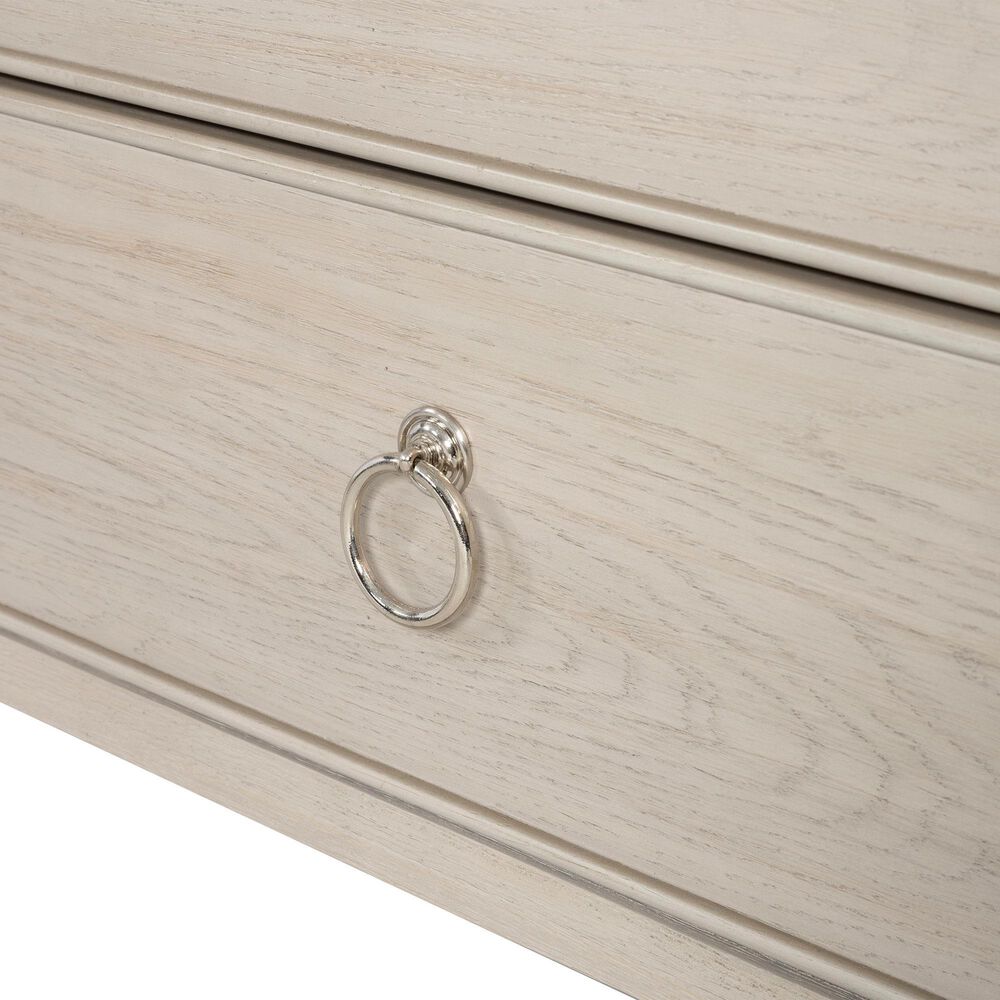 Furniture of America Bashford 6-Drawer Dresser and Mirror in Natural Oak, , large