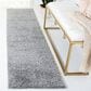 Safavieh August Shag AUG522G 2" x 8" Grey Runner, , large