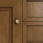 James Martin Vanities Brookfield 60" Single Bathroom Vanity in Honey Oak with 3 cm Eternal Marfil Quartz Top and Rectangular Sink, , large