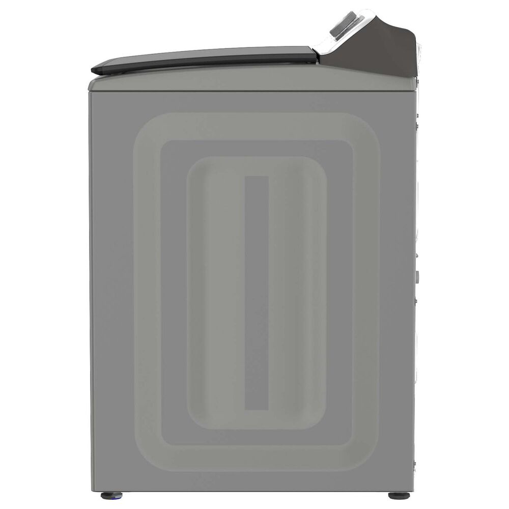 Maytag 5.3 Cu. Ft. Smart Top Load Washer and 7.4 Cu. Ft. Smart Gas Top Load Dryer Laundry Pair in Classic Silver, , large
