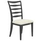 Declan Dining Champlain 5-Piece Round Dining Set in Black, , large