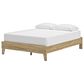 Ashley Bermacy Queen Platform Bed in Light Brown, , large