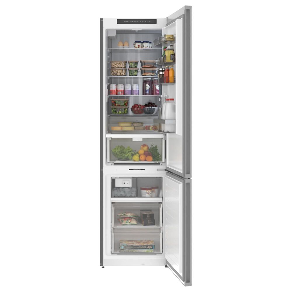 Bosch 800 Series 12.8 Cu. Ft. Free-Standing Fridge-Freezer in White Glass, , large