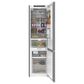Bosch 800 Series 12.8 Cu. Ft. Free-Standing Fridge-Freezer in White Glass, , large