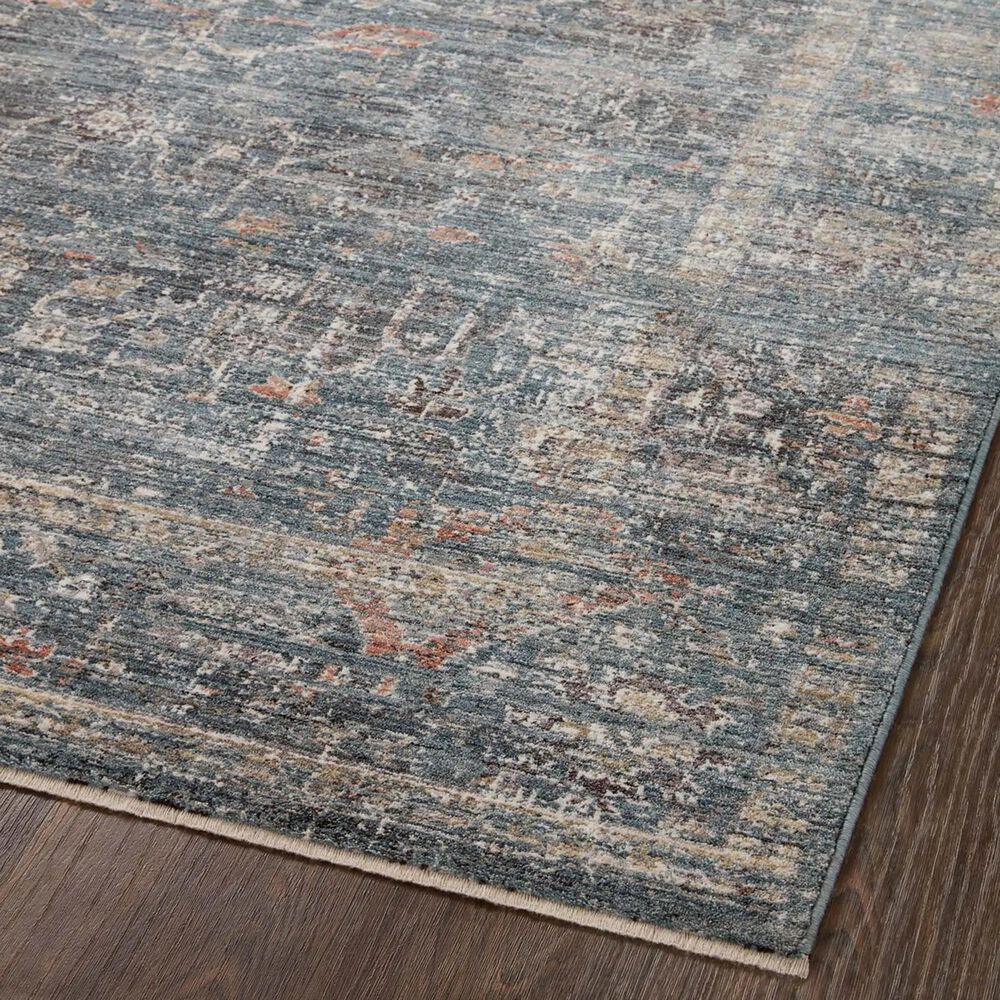 Magnolia Home Millie 2&#39;7&quot; x 12&#39; Denim and Multicolor Runner, , large