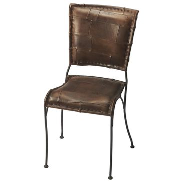 Butler Mid-Century Modern Maverick Side Chair in Dark Brown, , large