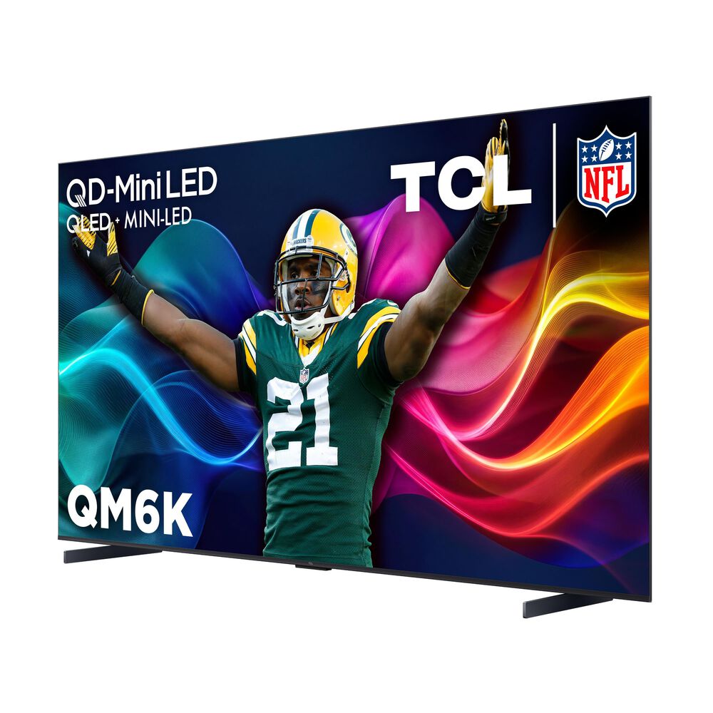 TCL 98" Class QM6K Series QD-Mini LED QLED 4K UHD with Google TV in Black - Smart TV, , large