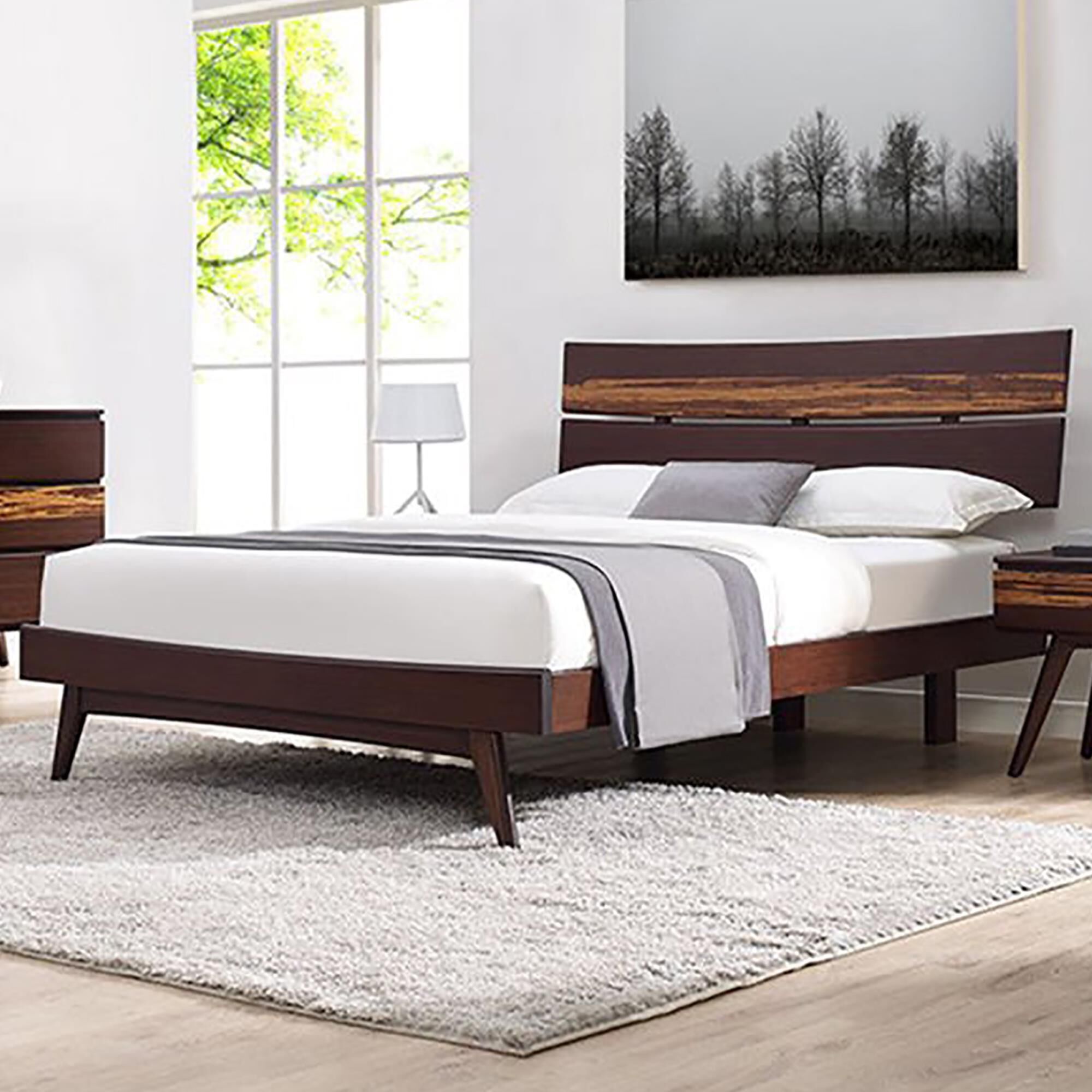 Greenington Azara Platform King Bed in Sable NFM
